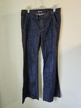 NWT Anlo Mercer Denim Wide Leg Jeans 30 Caspian Y2K Deadstock Made USA
